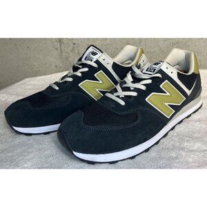 New Balance 574 Men's Shoes Sneakers ML574EO2 Black Tan Size 18